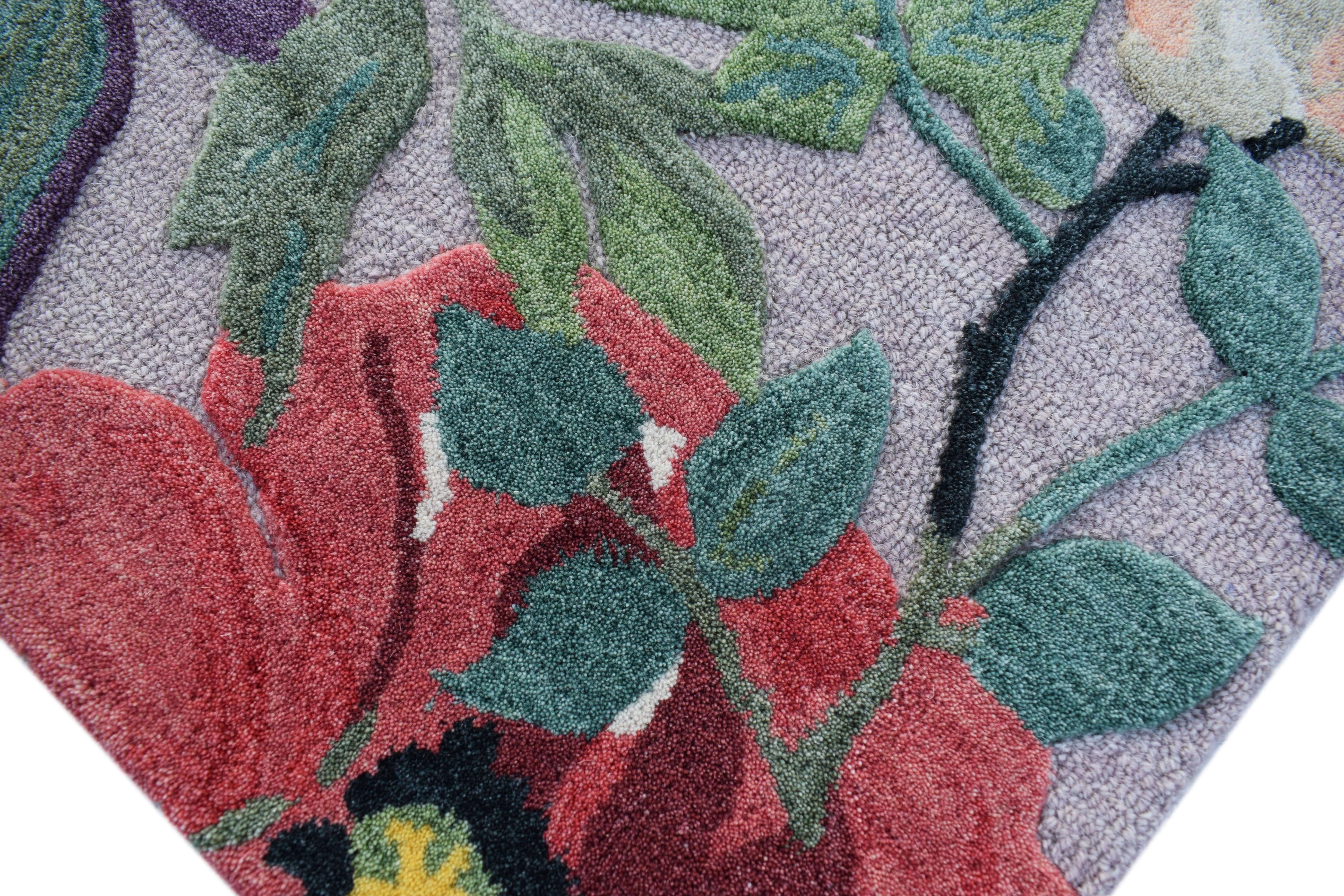 Nraah Floral Area Rug