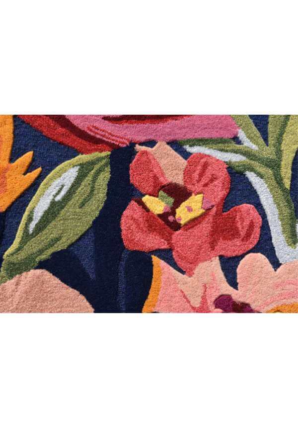 Orchid Floral Area Rug