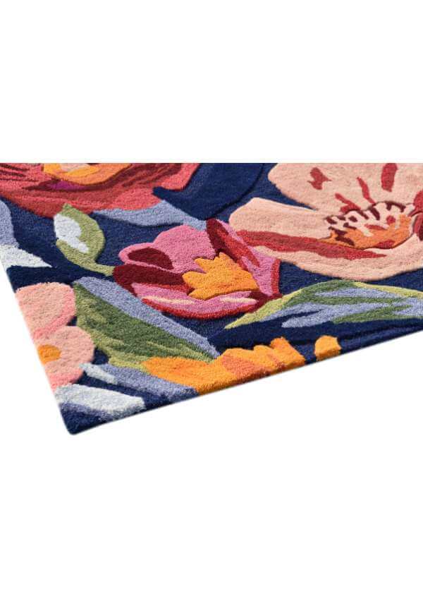 Orchid Floral Area Rug