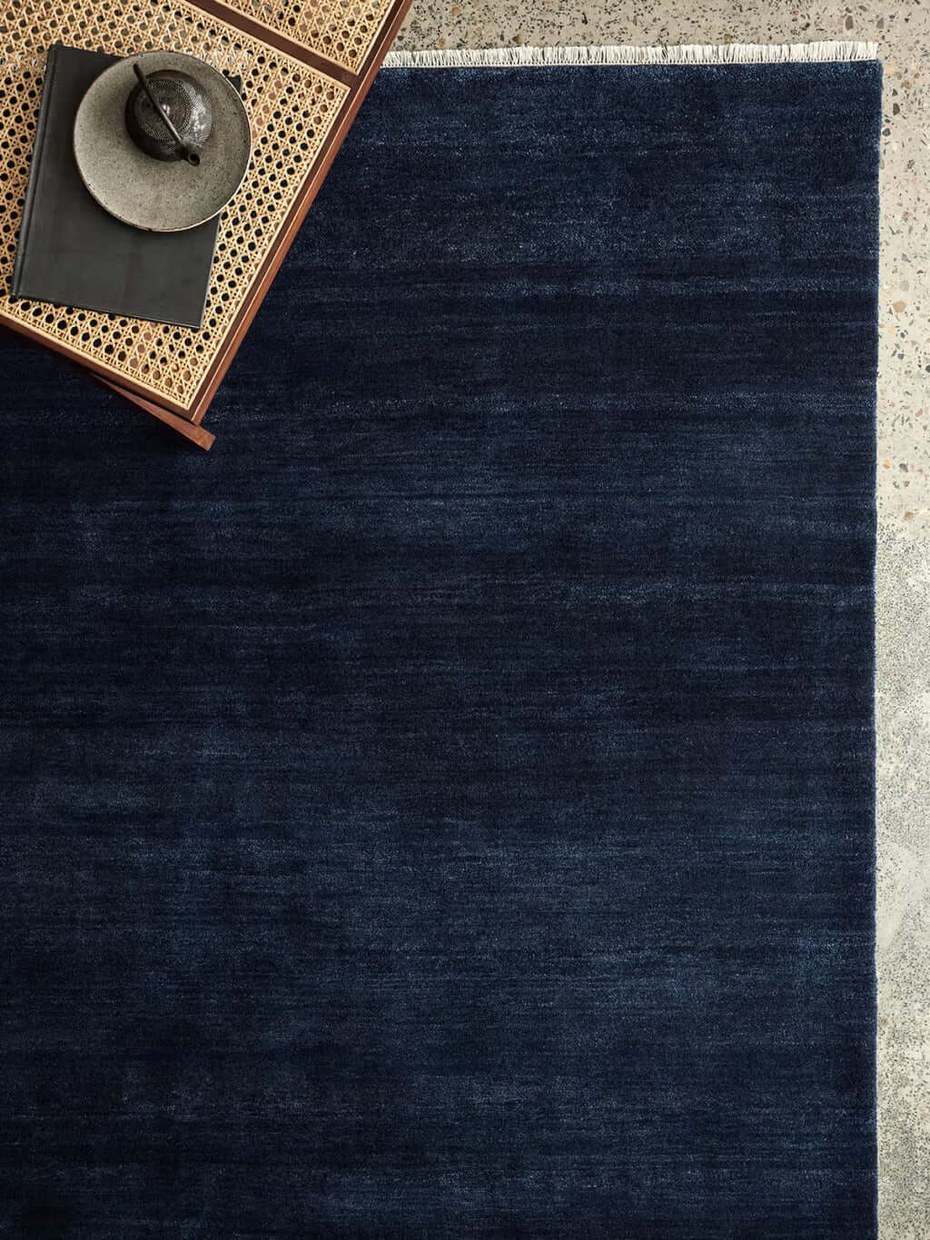 Midnight Hand-Tufted Wool Rug