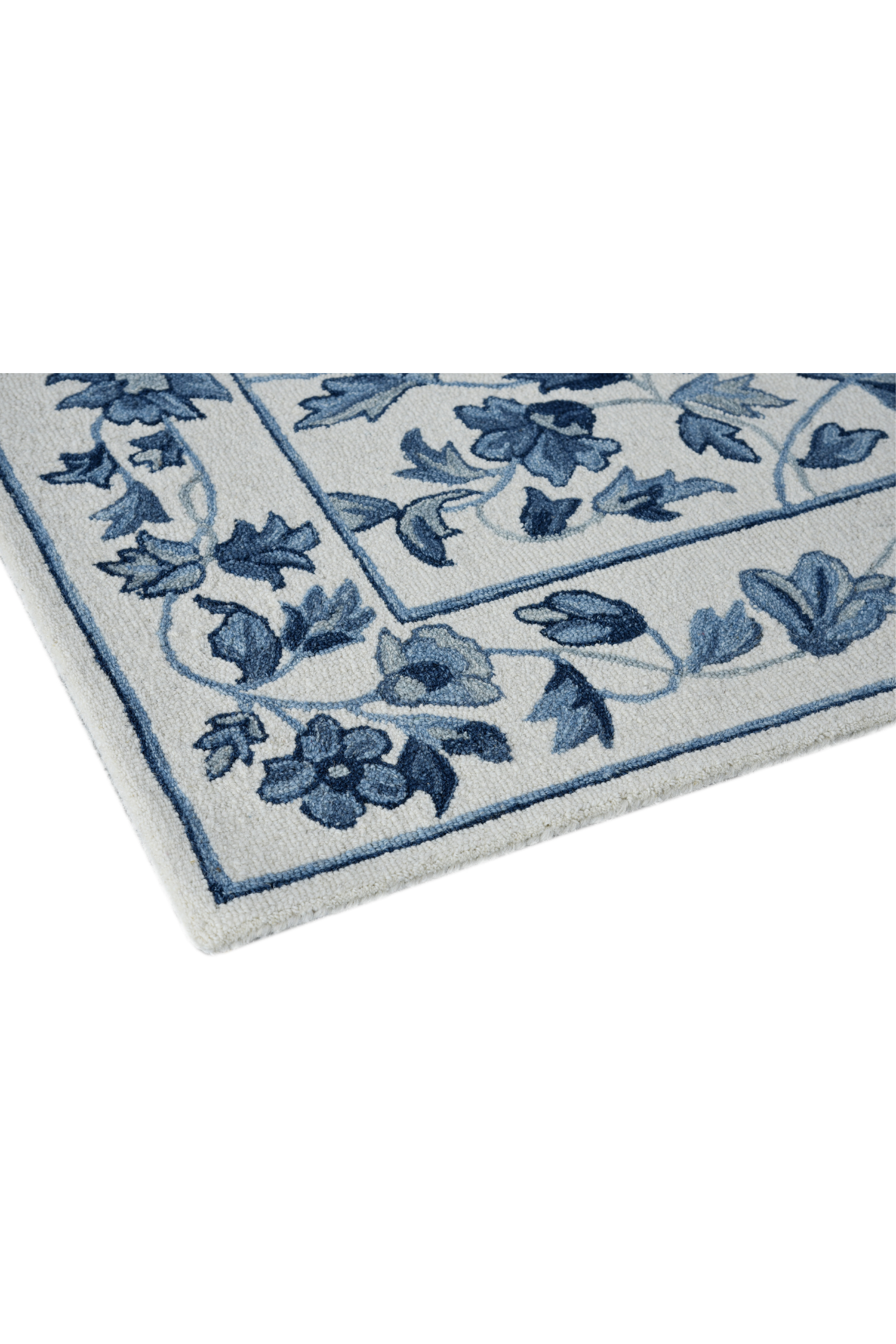 Azure Bloom Rug