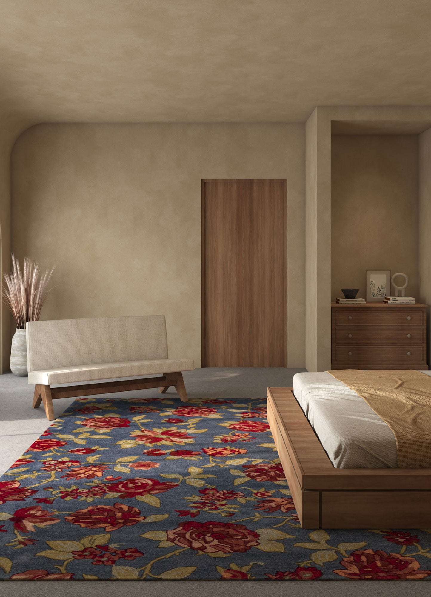 Citron hand tufted Rug