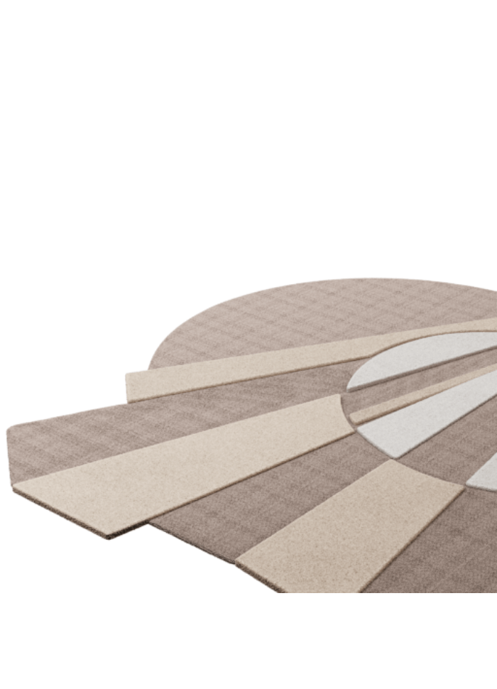 Ivory Rug Hand Tufted Rug