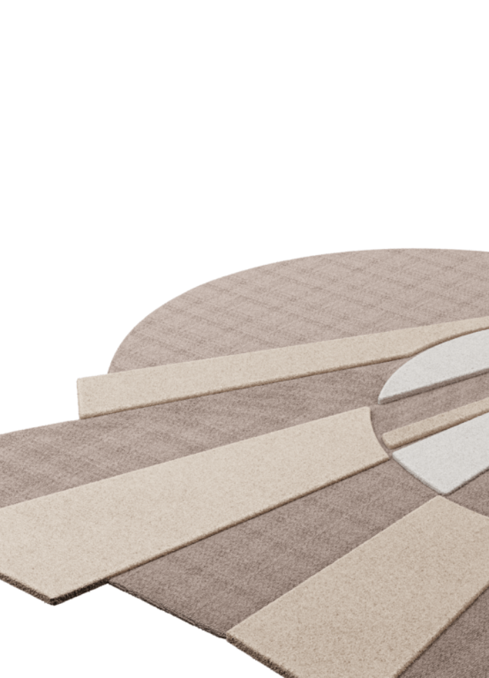 Ivory Rug Hand Tufted Rug