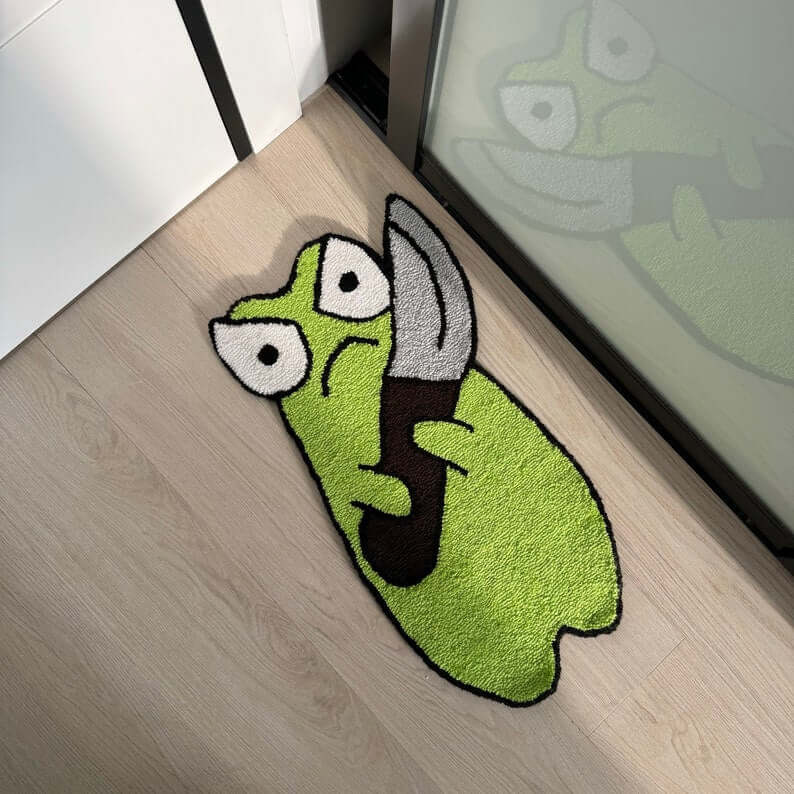 Quirky Green Character