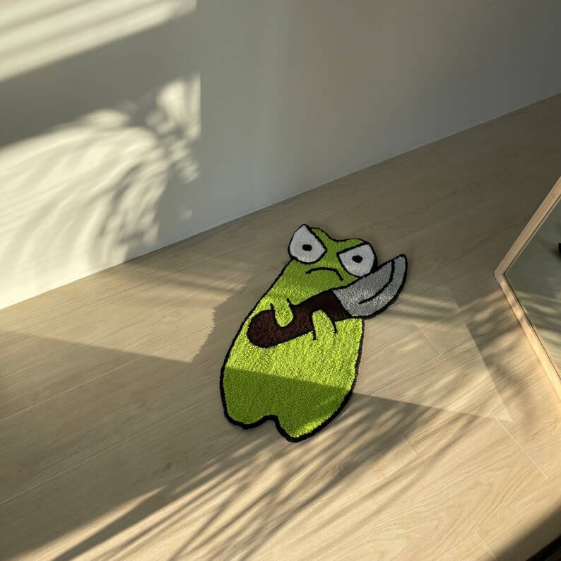 Quirky Green Character