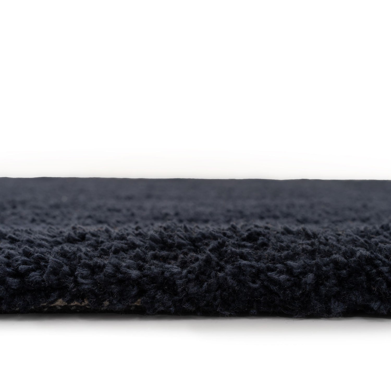 Premium Navy Shaggy Rug - Midnight Navy