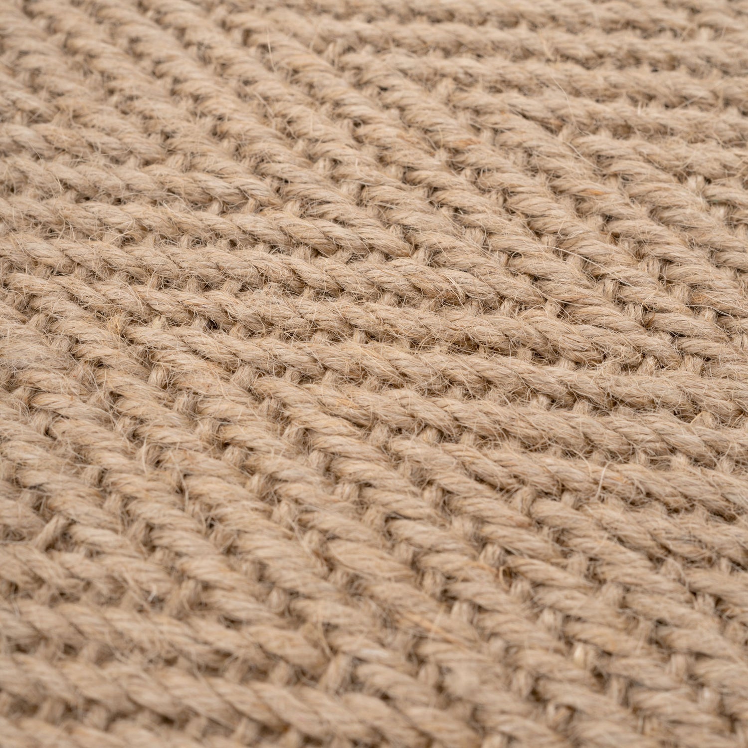 Navy Border Jute Rug