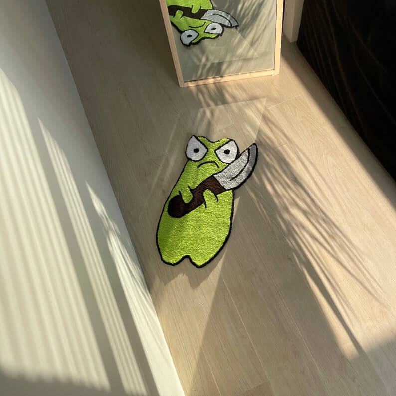 Quirky Green Character