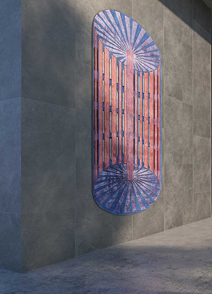 Purple Velvet Hand Tufted Rugs