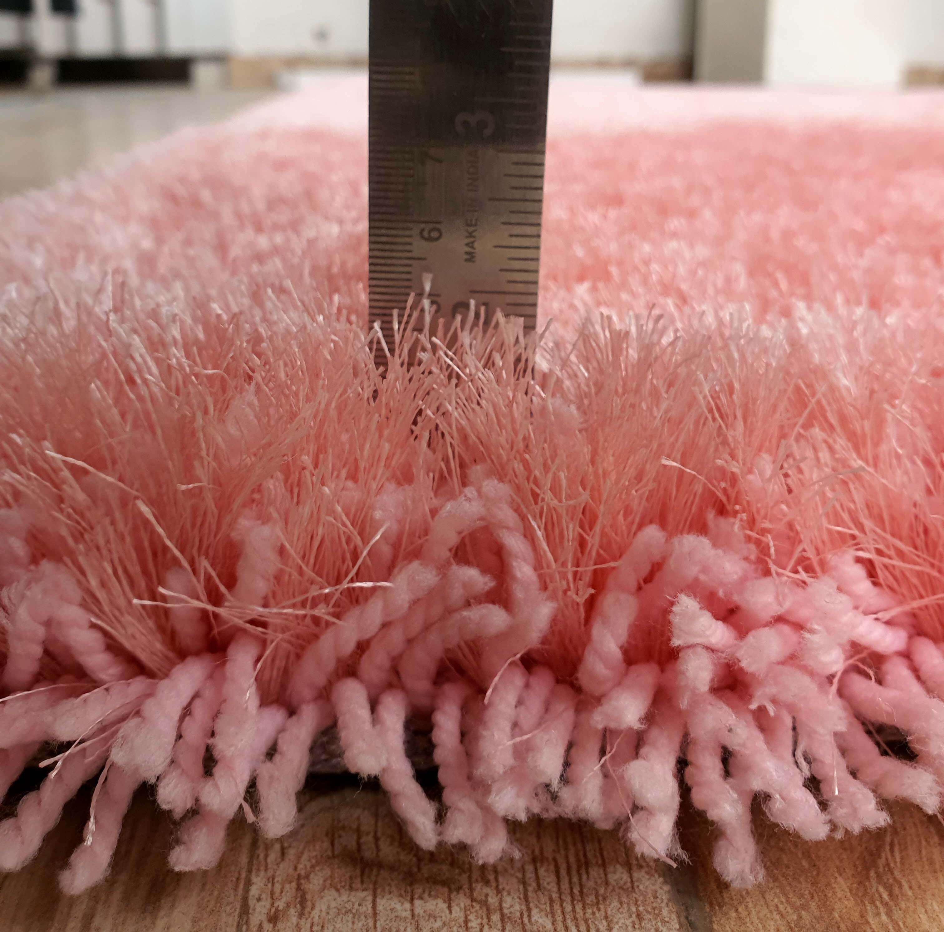 Luxurious PINK Shaggy Rugs for Home Decor