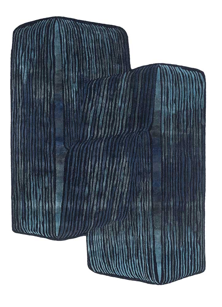 Ocean Blue Hand Tufted Rugs