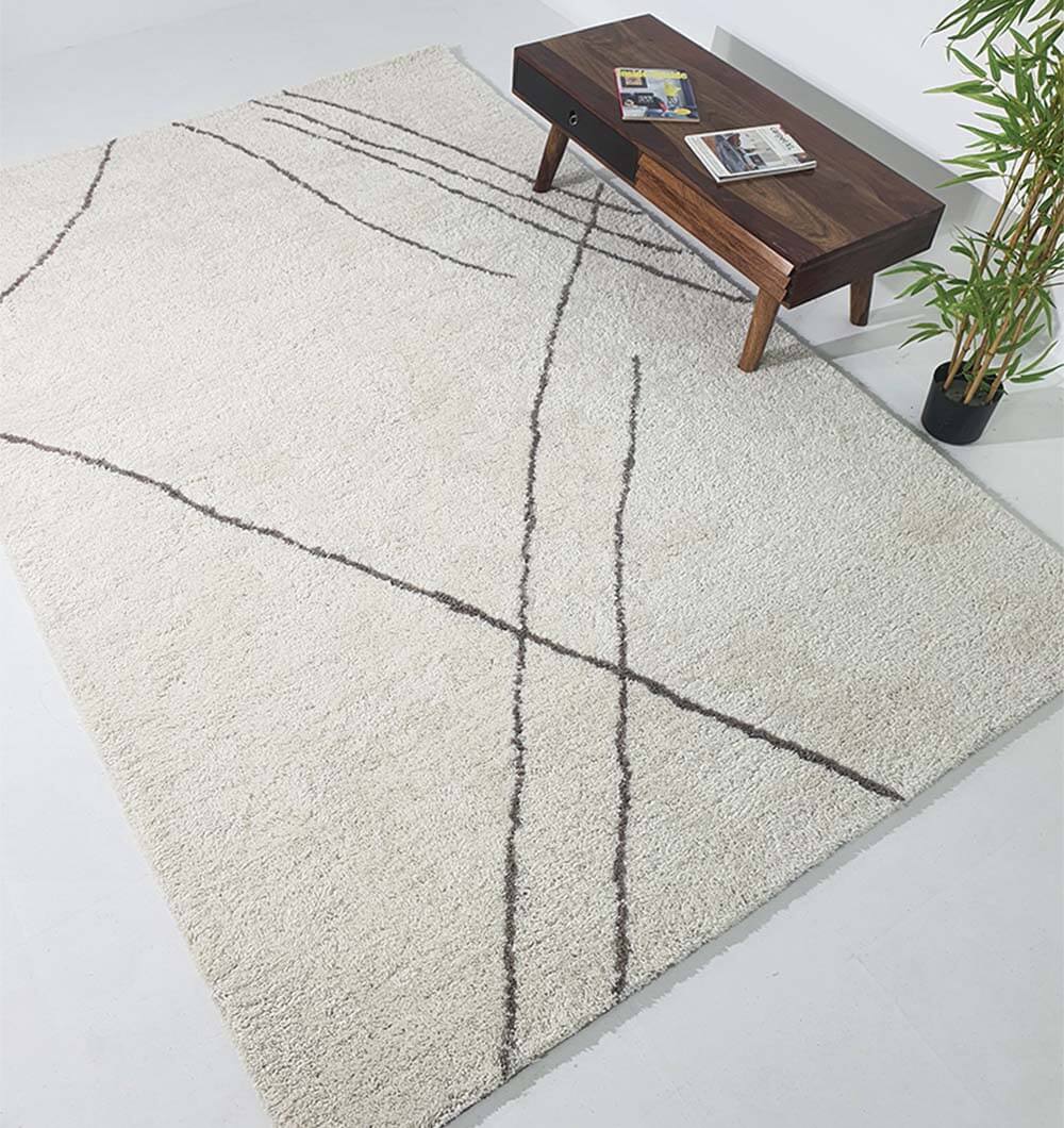 Handmade Shaggy Rug For Home Decor