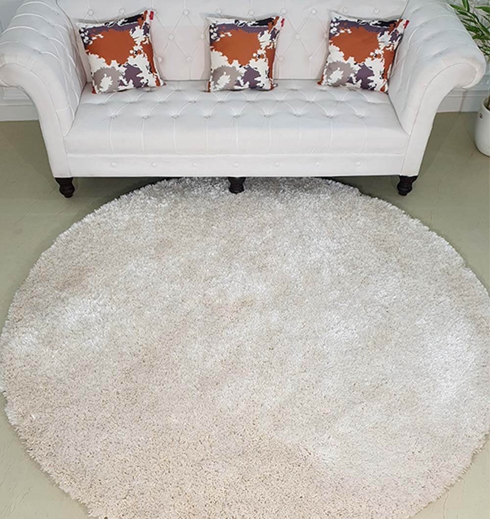 White Shaggy Rugs For Livingroom Bedroom Decor