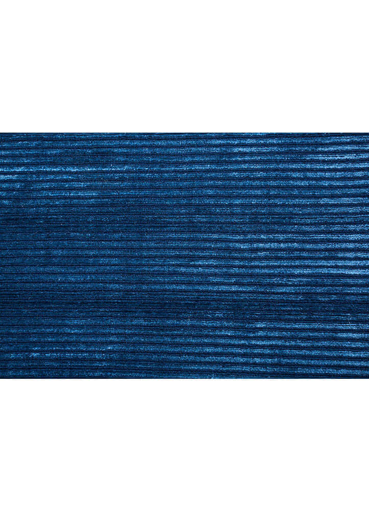 Navy Blue Hand Loom Rugs - Basis Collection