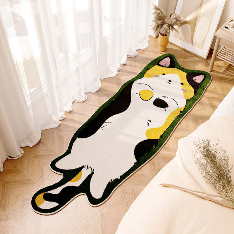 Cartoon Carpet: Washable & Cozy Bedroom Decor