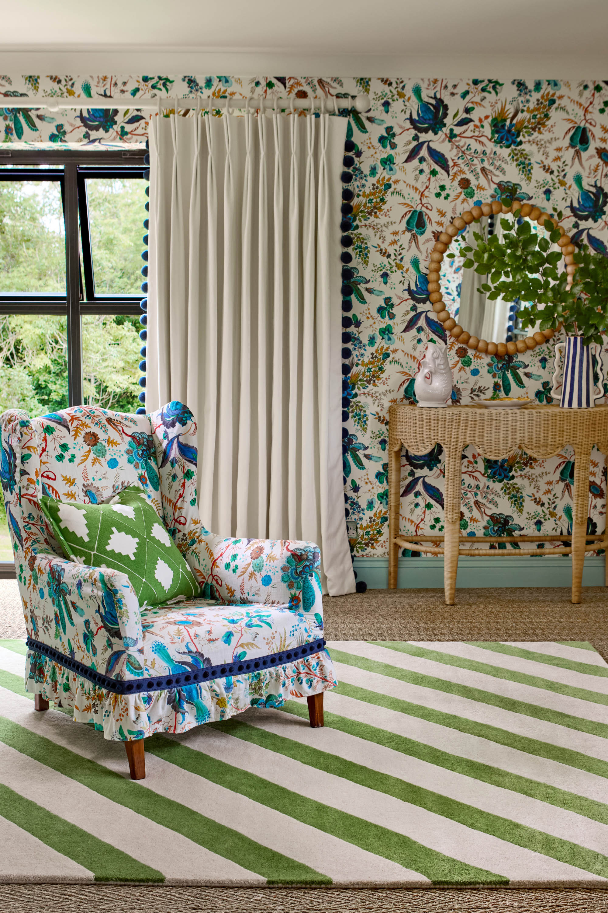 Paper Straw Hand-Tufted Rug