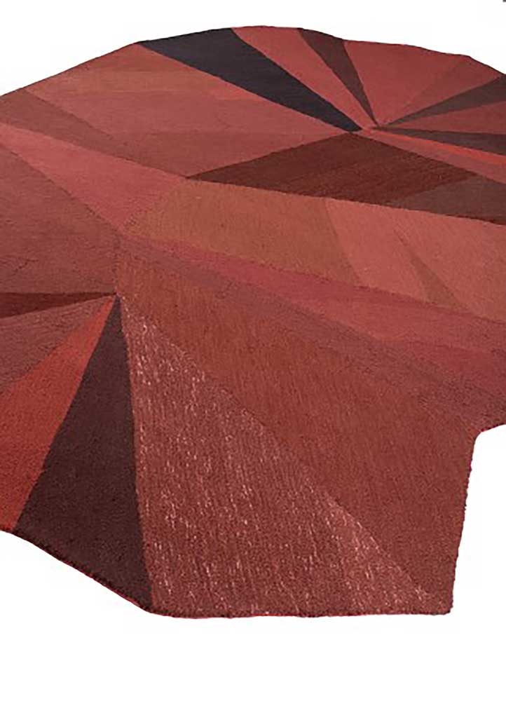 Red Ochre/Red Ochre Hand Tufted Rugs