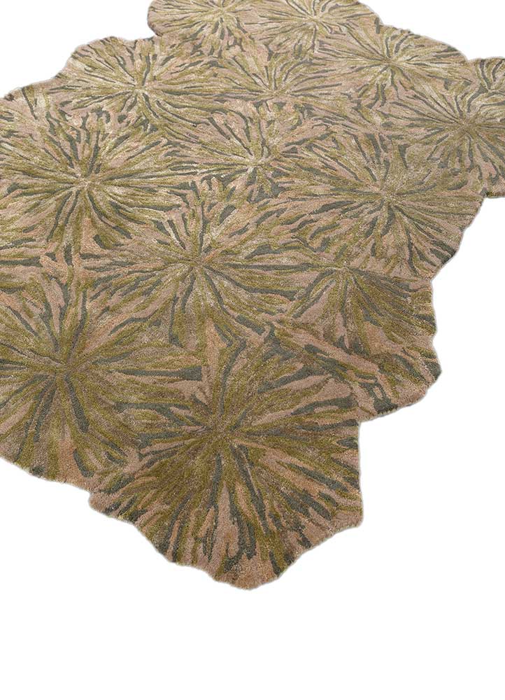 Apple Green/Leaf Green Hand Tufted Rugs