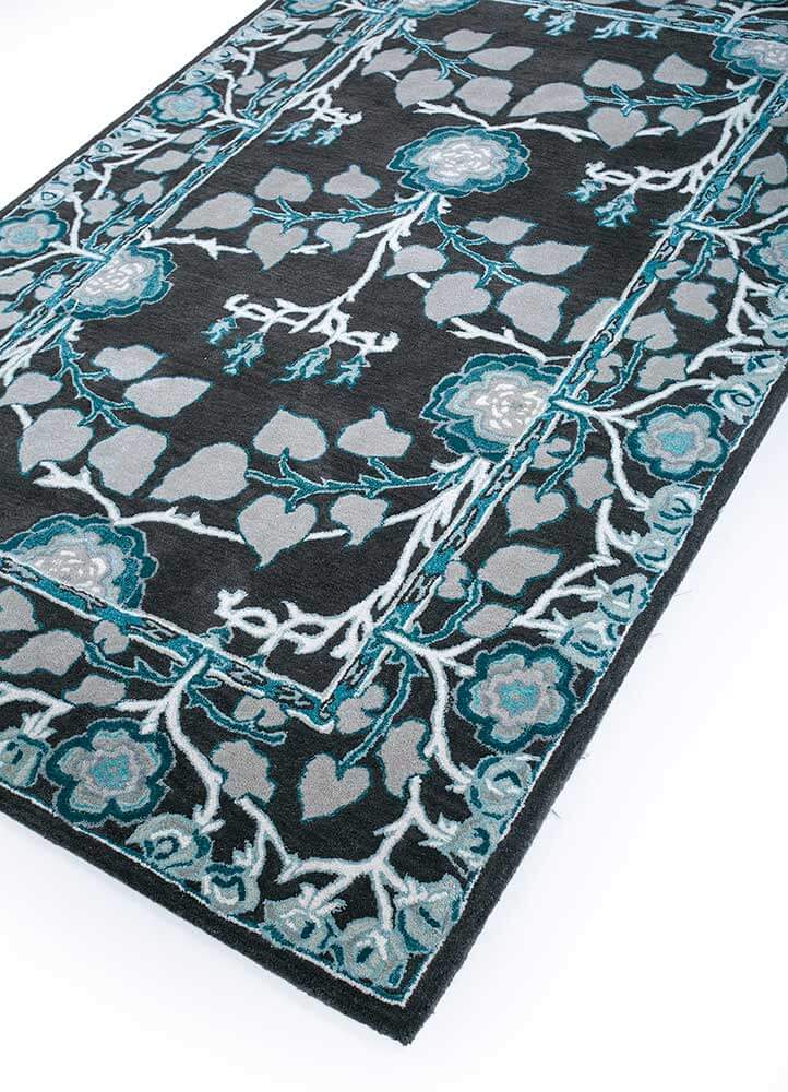 Liquorice/Classic Gray Hand Tufted Rugs