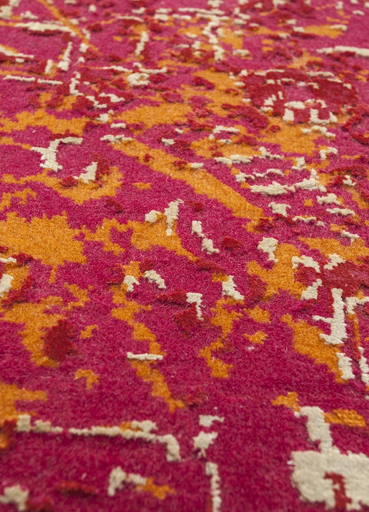 Sunset/Oyster Hand Knotted Rugs