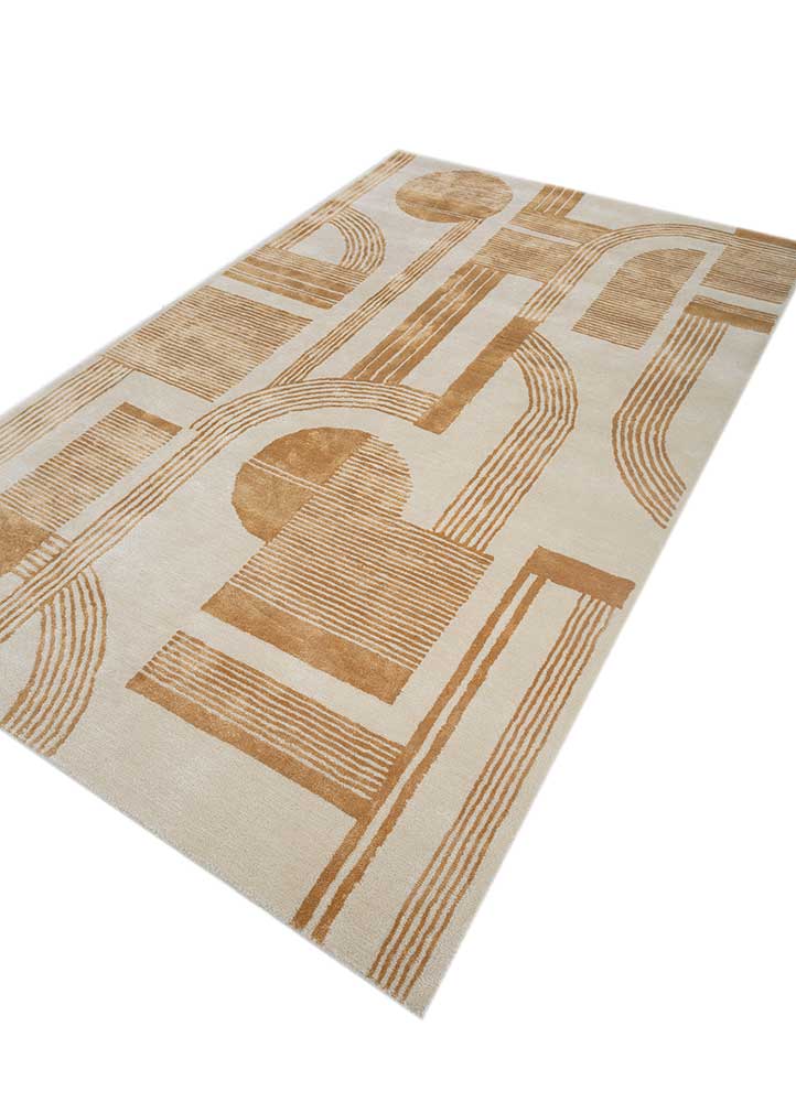 Golden Frost Hand-Tufted Rug