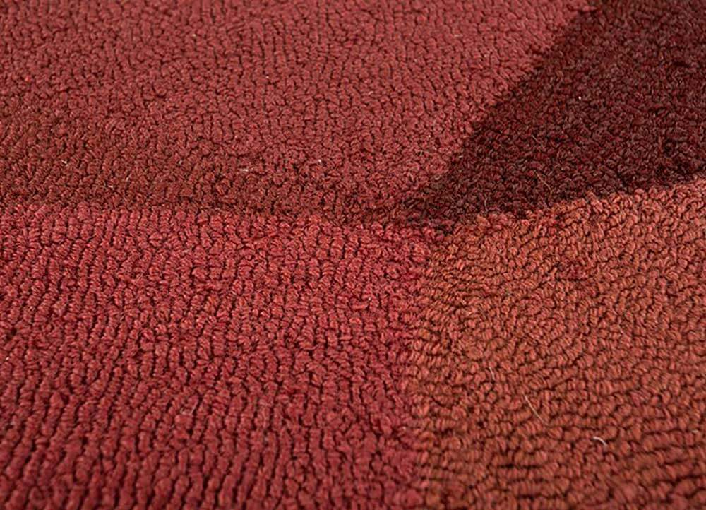 Red Ochre/Red Ochre Hand Tufted Rugs