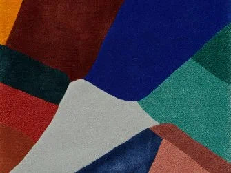 Modernist Tapestry Hand-Tufted Rug