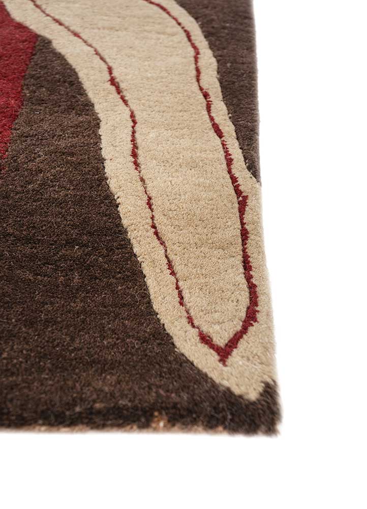 Medium Brown/Ashwood Hand Tufted Rugs