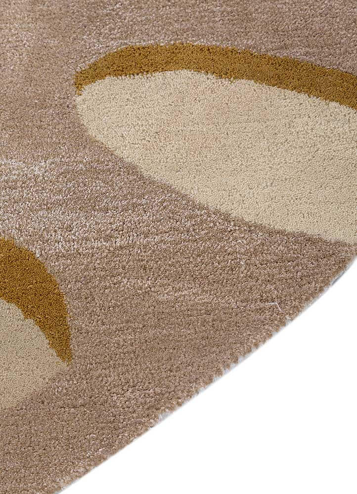 Bluebell/Brown Sugar Hand Tufted Rugs