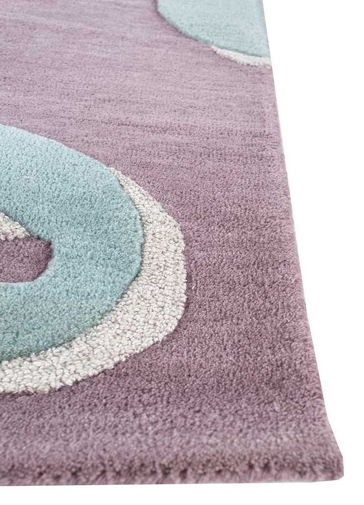 Wistful Mauve/Light Sea Mist Hand Tufted Rugs