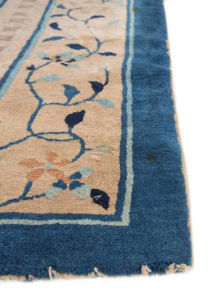 Dark Denim/Silver Hand Knotted Rugs