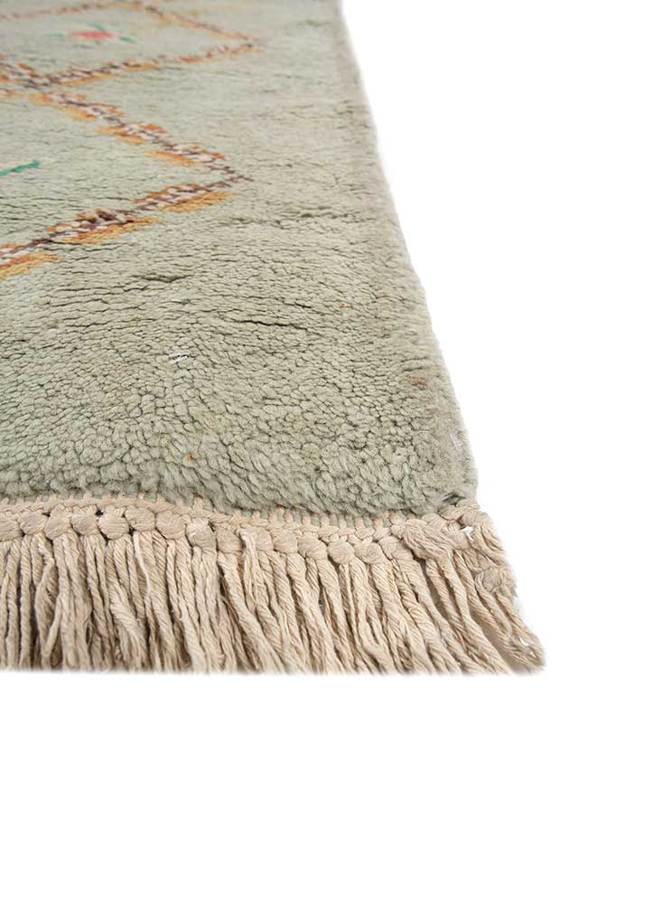 Sea Green/Sea Green Hand Knotted Rugs