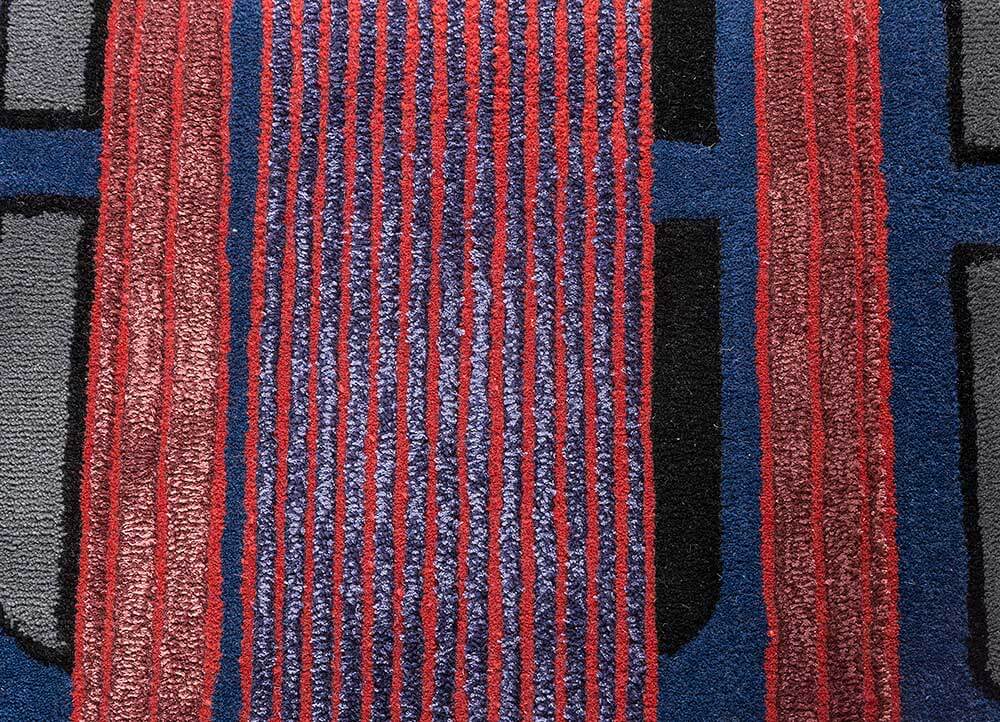 Purple Velvet Hand Tufted Rugs