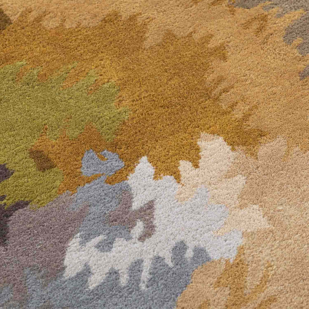 Hand Tufted Wool Rug Pinnacles