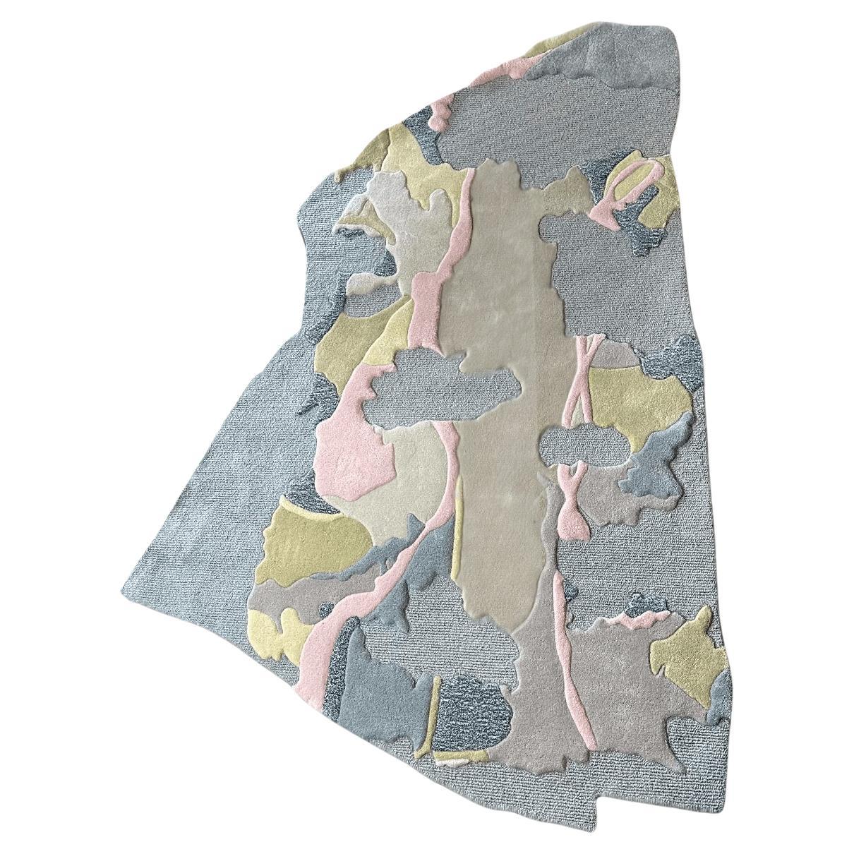 Abstract Irregular Shape Rug