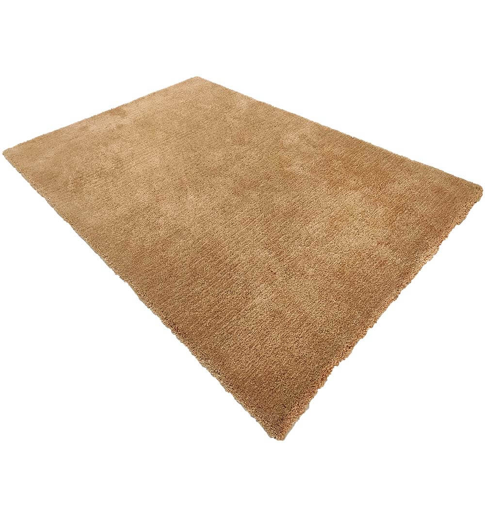 Camel Handmade Shaggy Rug For Home Decor