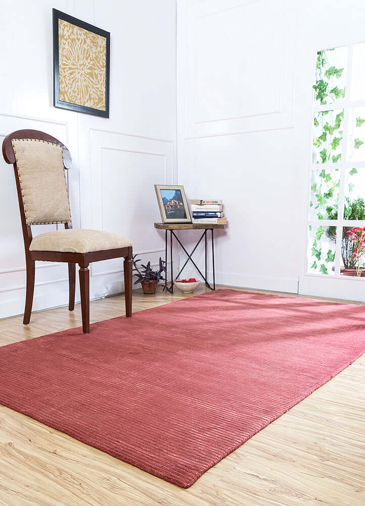 Light Paprika Hand Loom Rugs - Elevate Your Decor