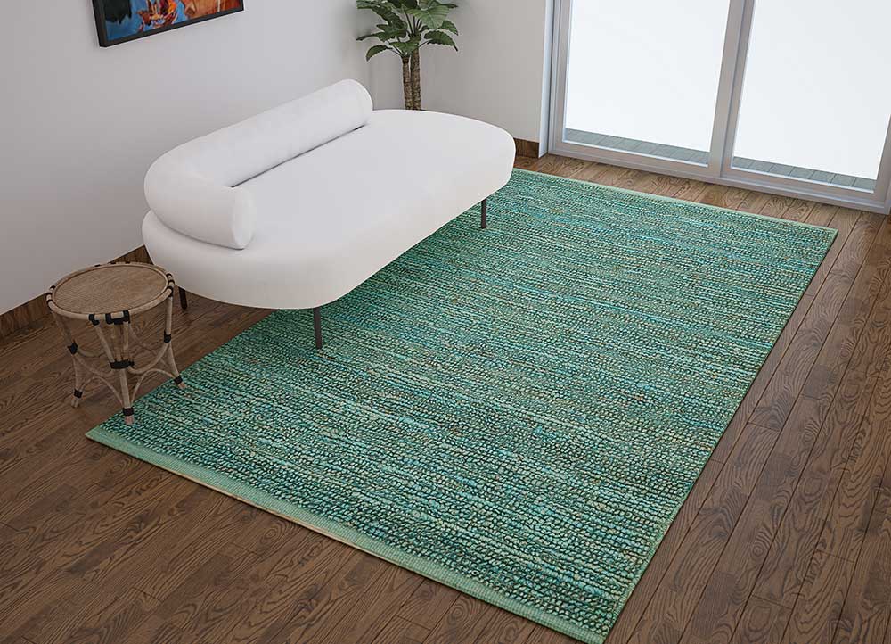 Aruba Blue Flat Weaves Rugs