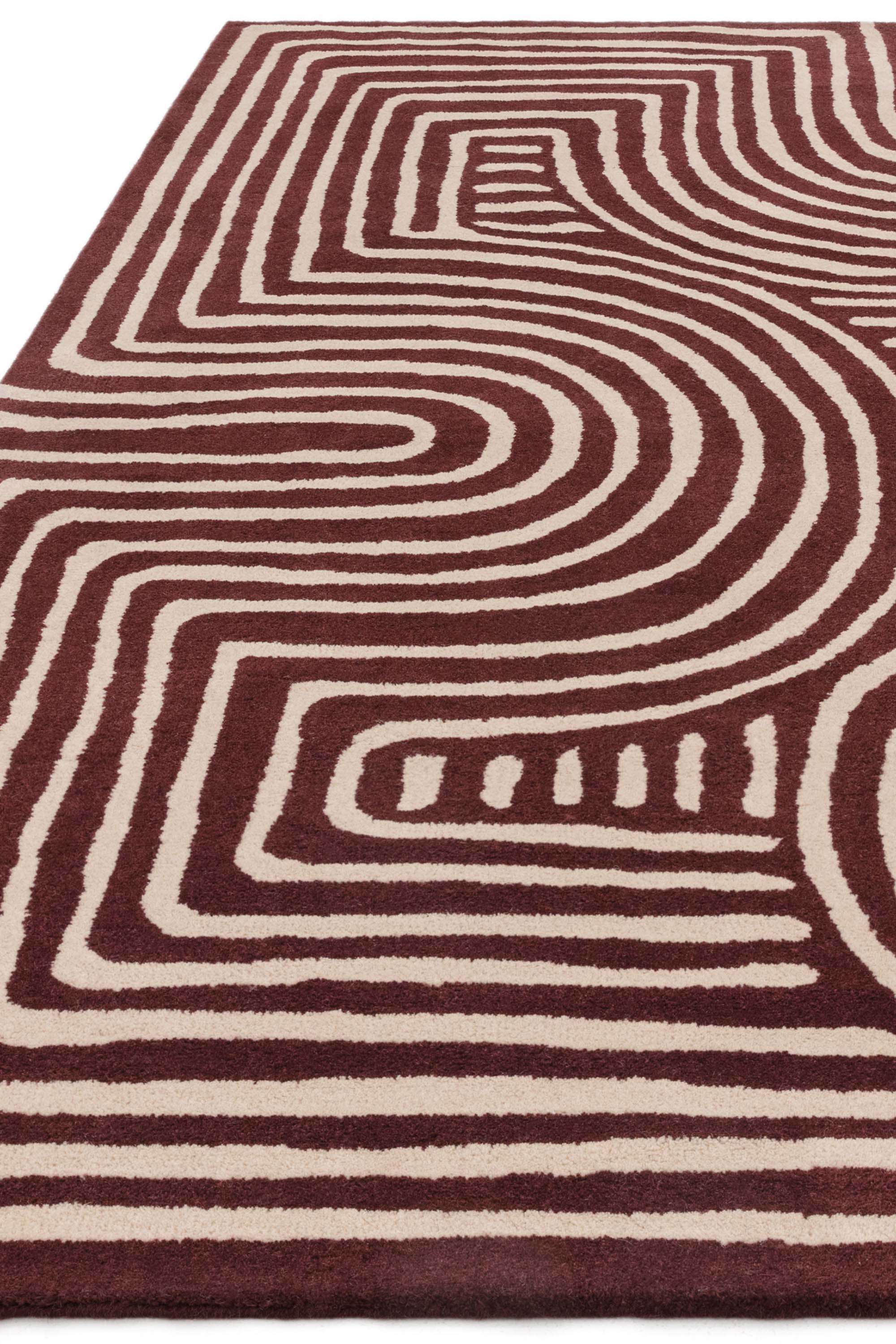 Reef Curve Hand-Tufted Rug