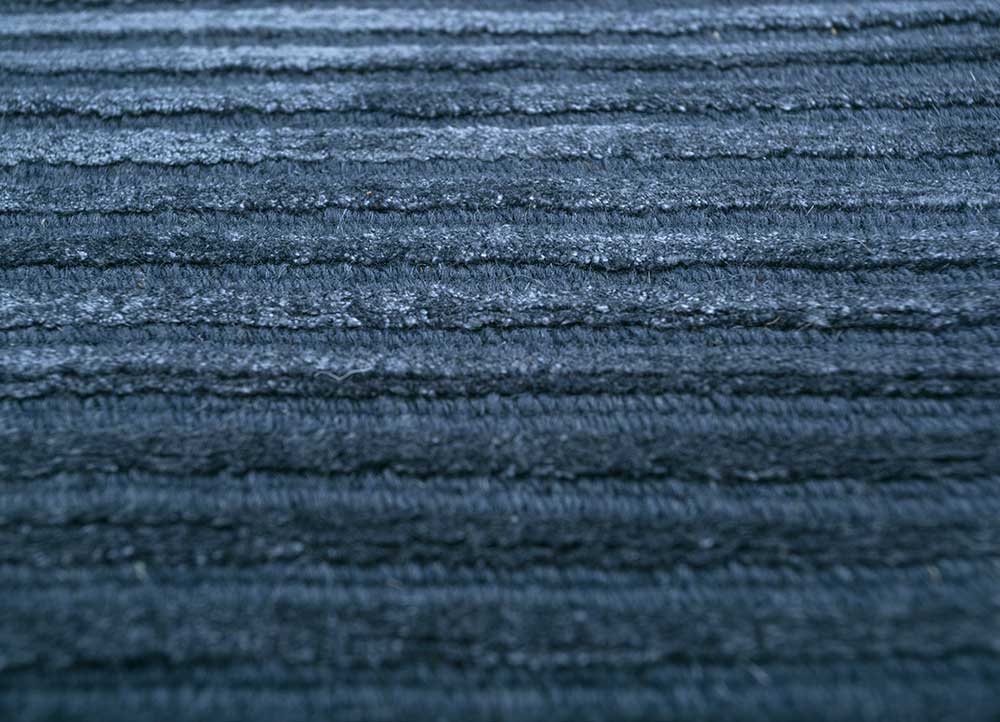 Indigo Blue Hand Loom Rugs - Basis Collection