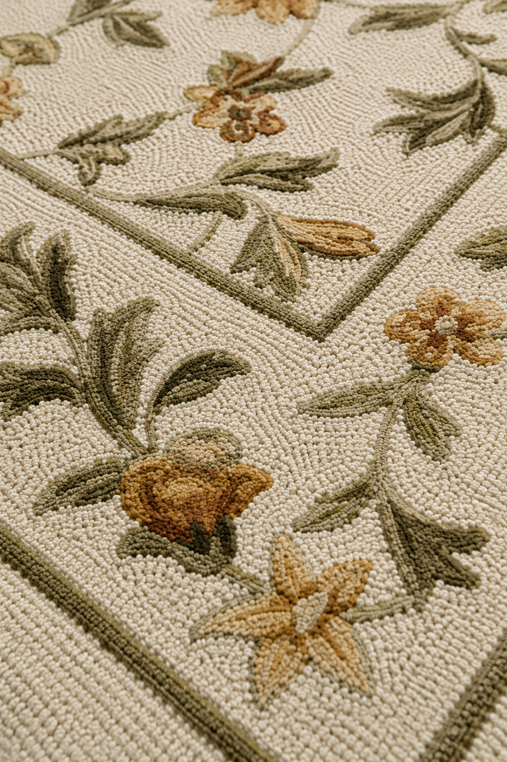 Azure Bloom Rug