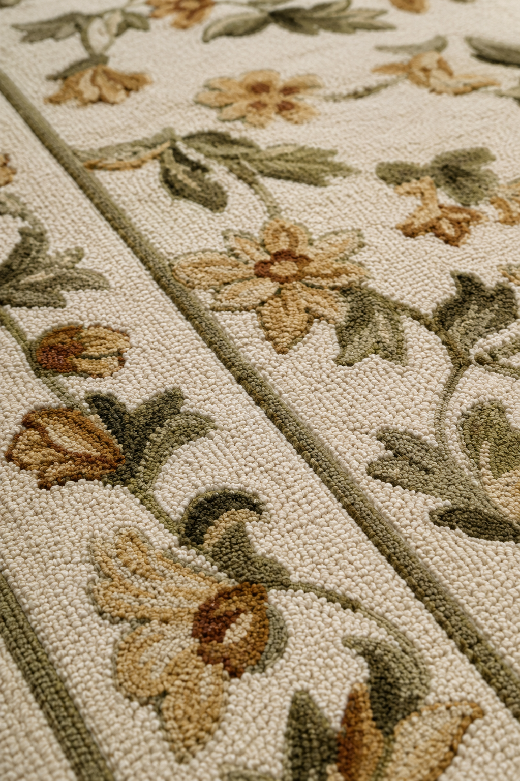 Azure Bloom Rug