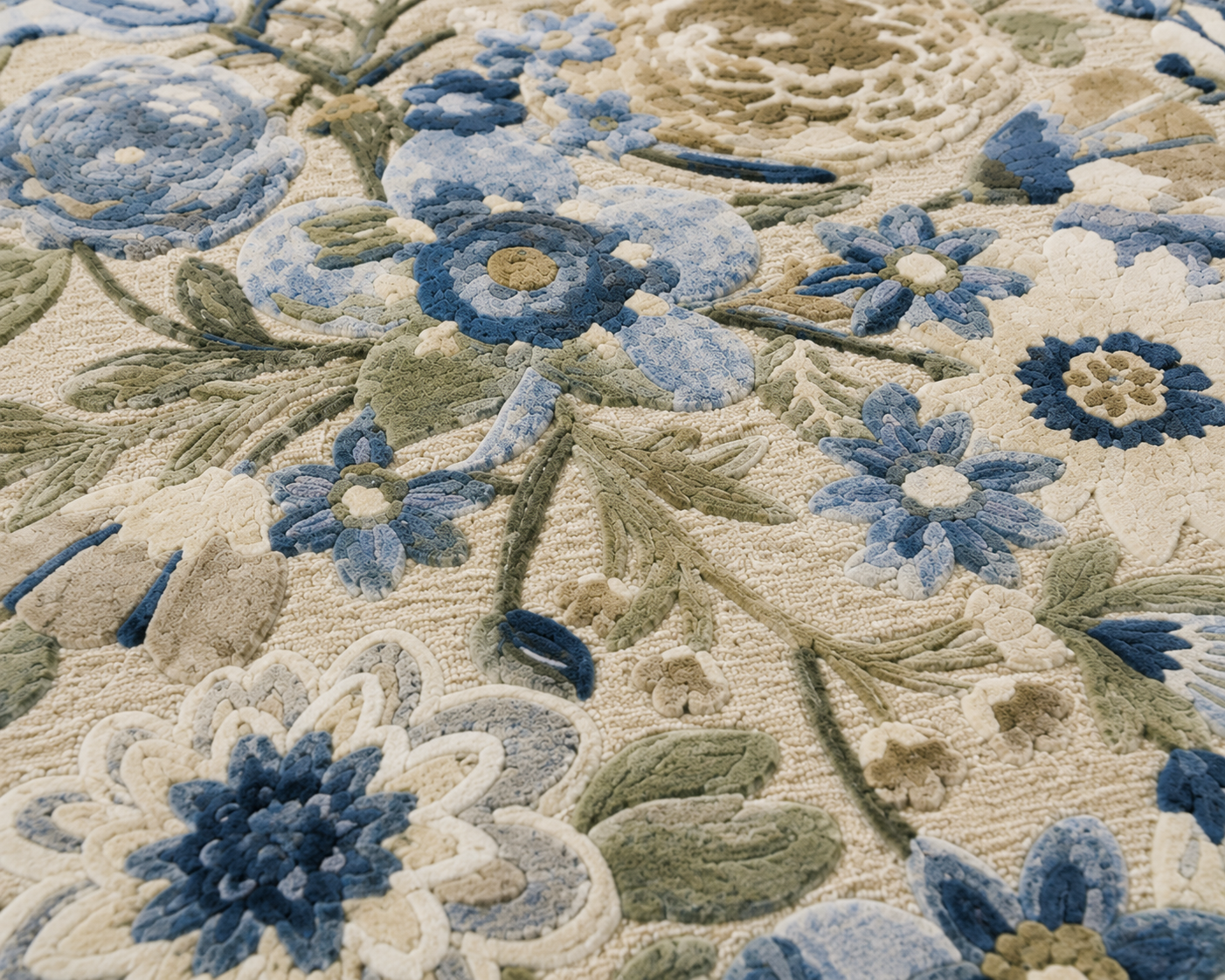 Blossom Reverie Wool Rug