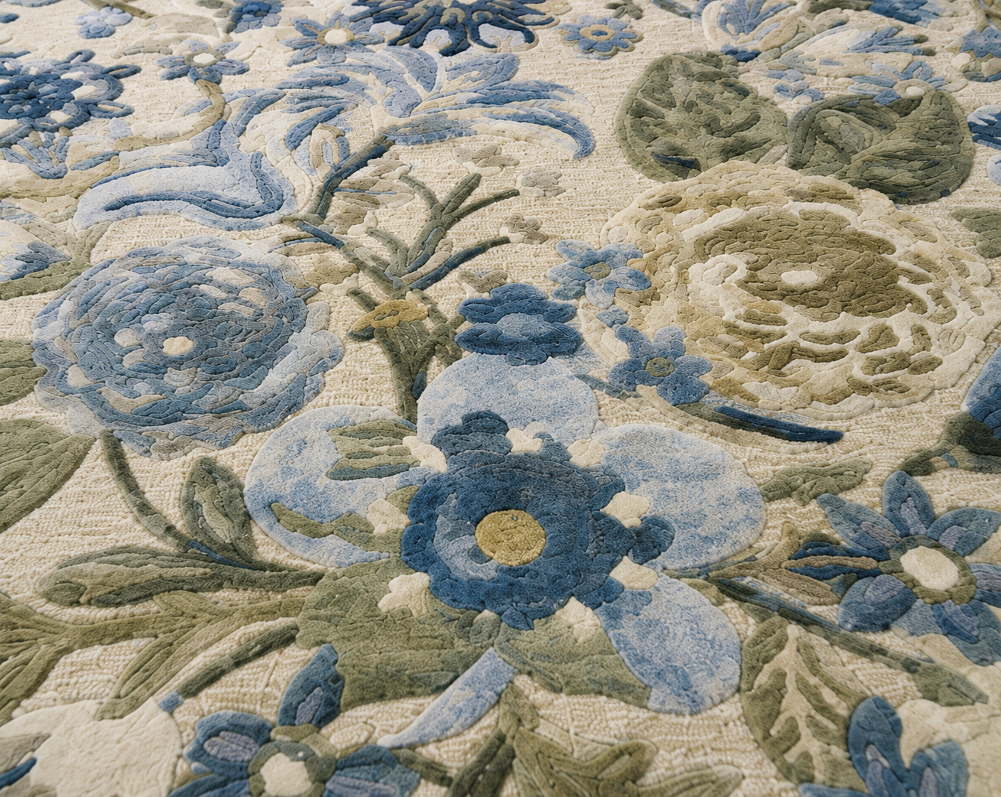 Blossom Reverie Wool Rug