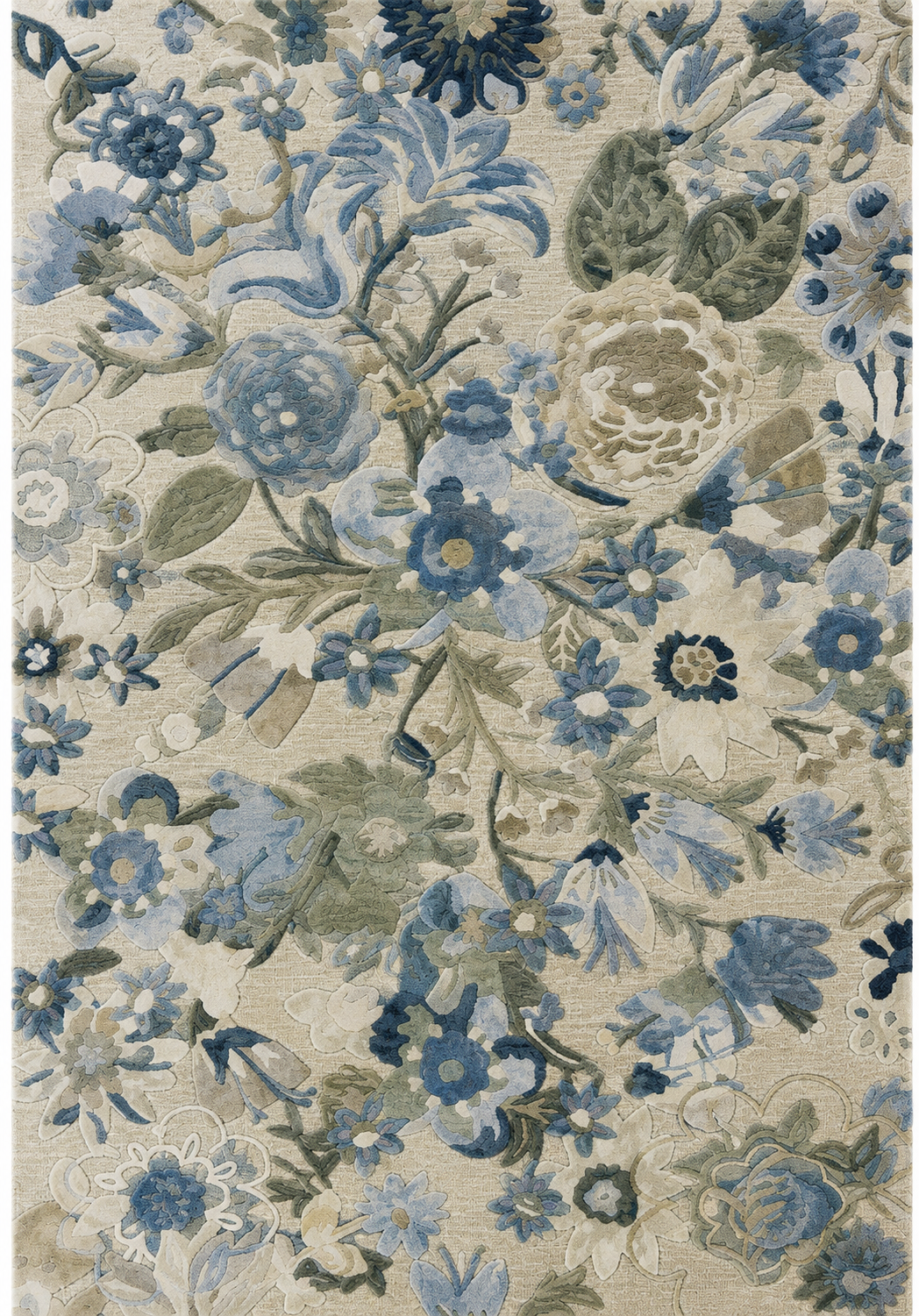 Blossom Reverie Wool Rug