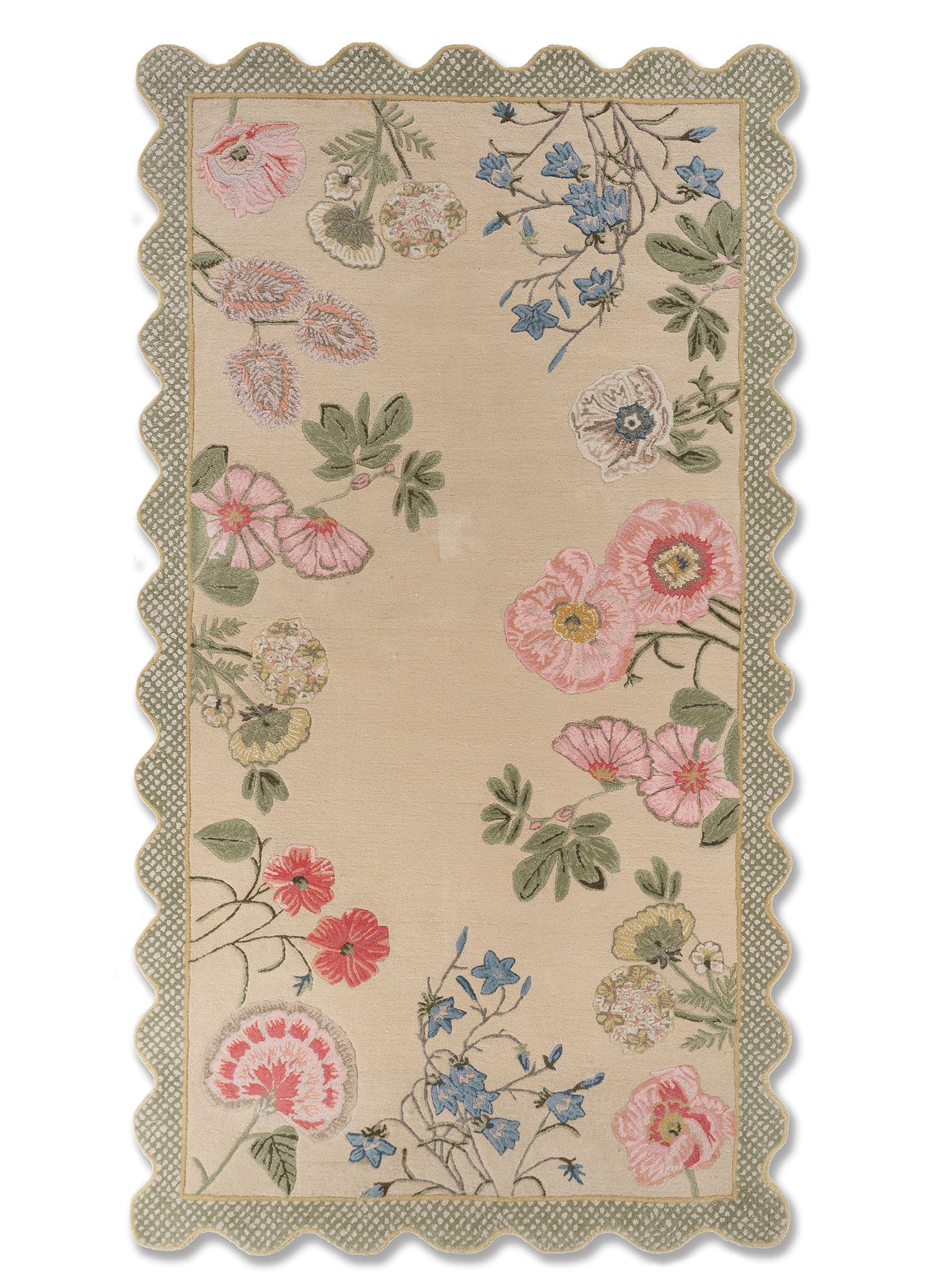 Botanical Charm Hand-Tufted Rug