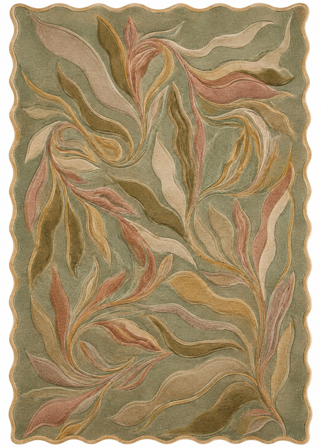 Ethereal Blossom Floral Rug