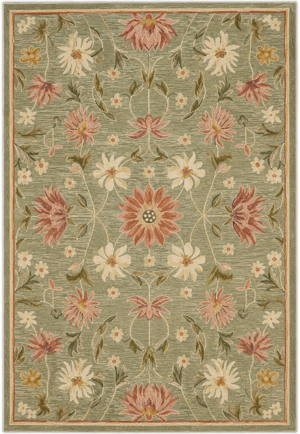 Garden Mirage Wool Rug