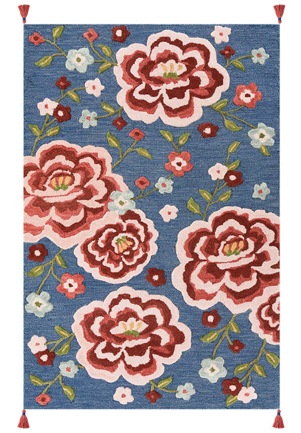 Medium Navy Hand Tufted Rugs